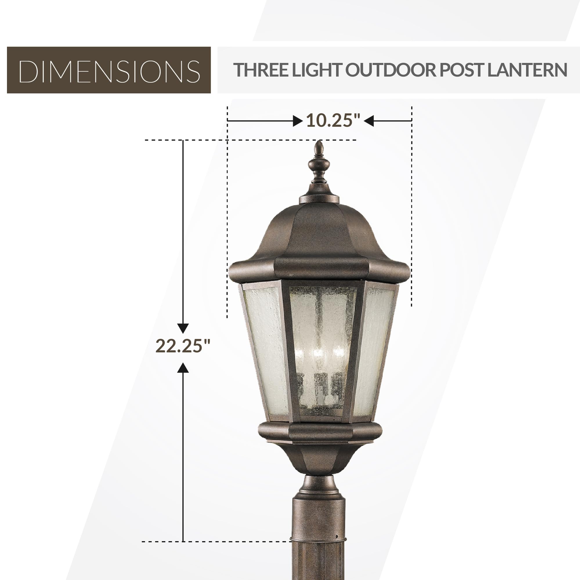 Generation Lighting OL5907CB Martinsville Outdoor Post Lantern